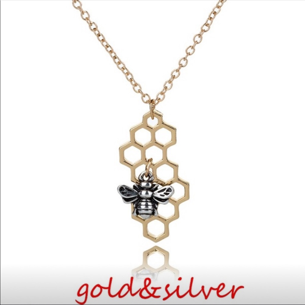 Honeybee necklace